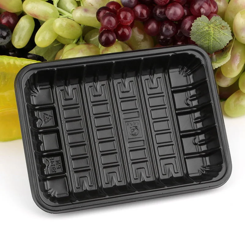 disposable plastic biscuit tray/ waffle tray/ plastic tray for cake