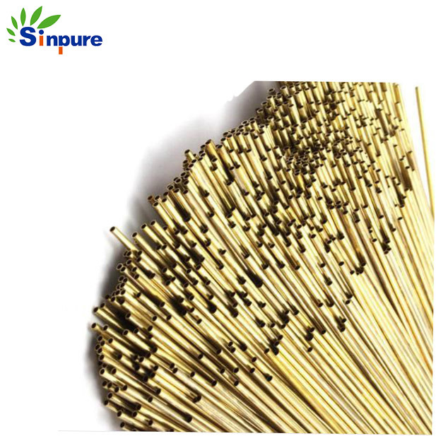 Customized Short and Small Diameter Brass Capillary Tube Copper Capillary Tube