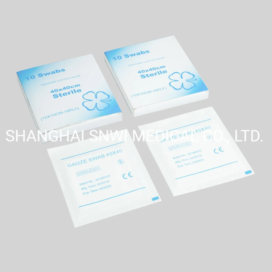 CE&ISO Certification Disposable Medical Supplies High Absorbent Non Woven Lap Sponge Abdominal Pad