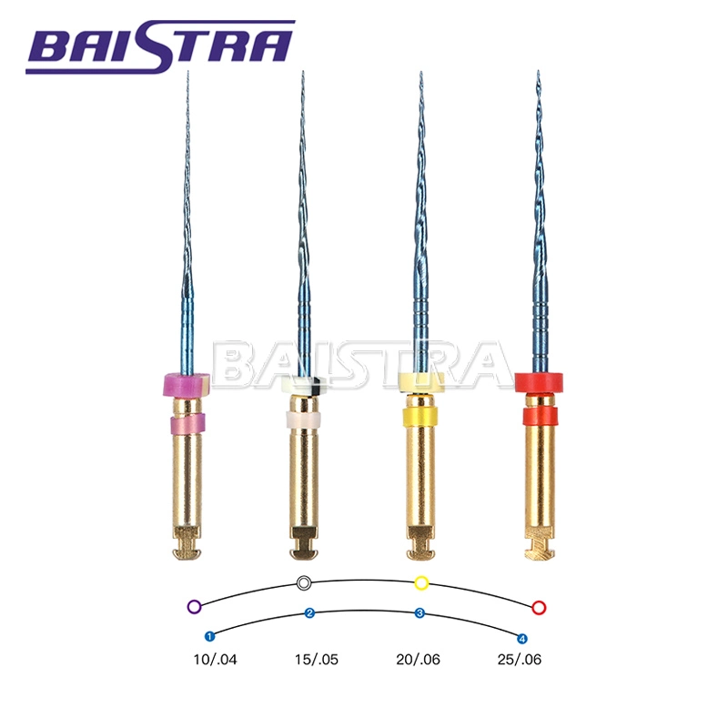 High Quality Dental Endodontic Root Canal Niti Files for Engine Use