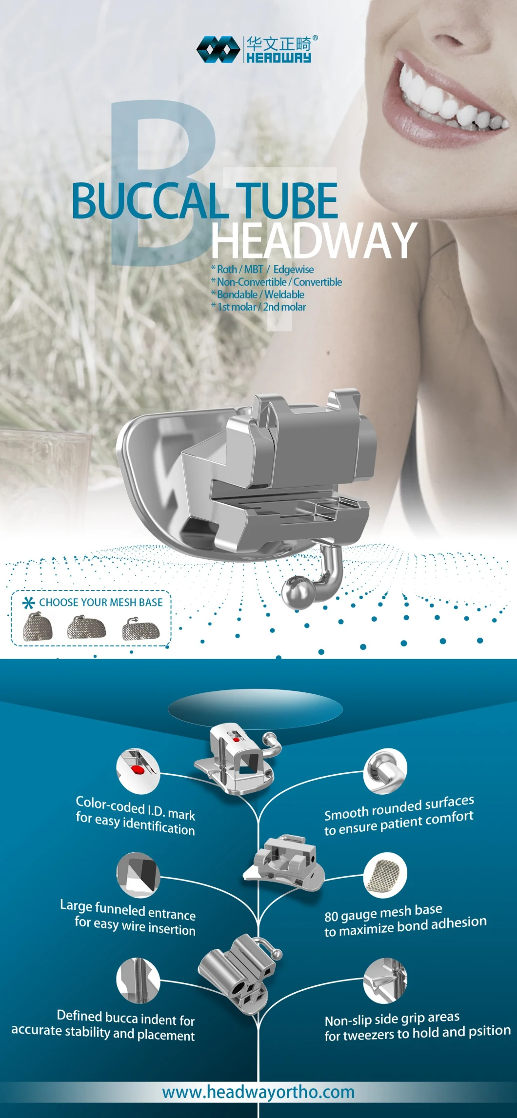 Orthodontic Bracket, Orthodontic Self Ligating Metal Bracket Ce FDA ISO