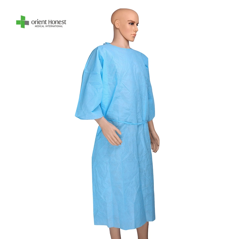 Best Sell Medical Surgical Disposable Protective Infection Control Gowns for Doctors with Ties Isolation Gowns