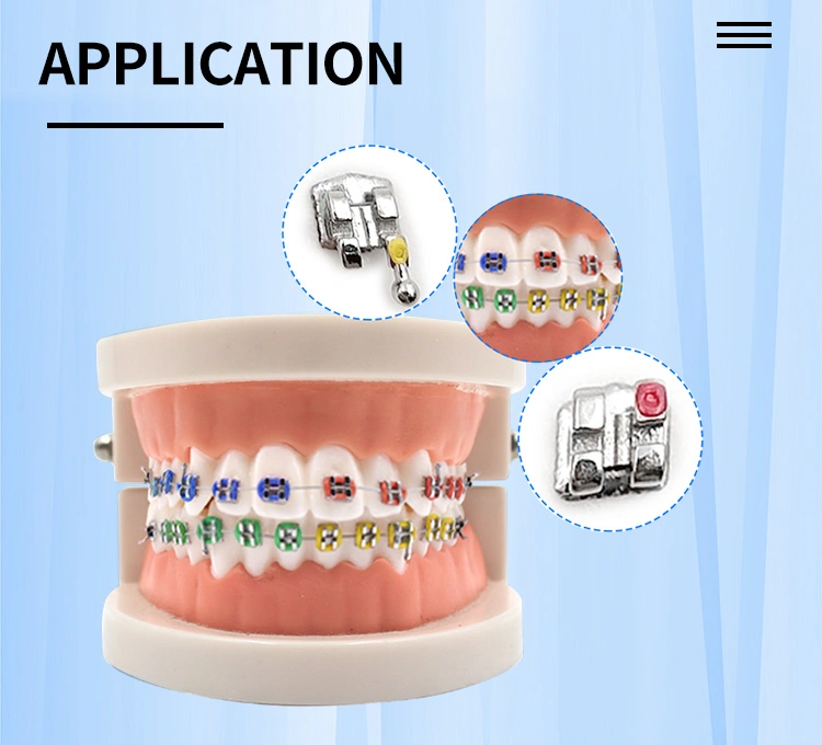 Dental Braces Set Mbt Mini Metal Roth Standard 018 022 Orthodontic Bracket Kit