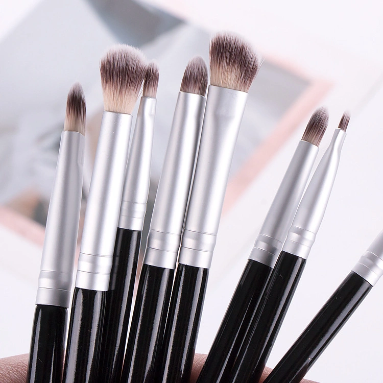 Custom Logo 8PCS Makeup Brush Set Eyebrow Brush Shadow Wholesale Makeup Brush