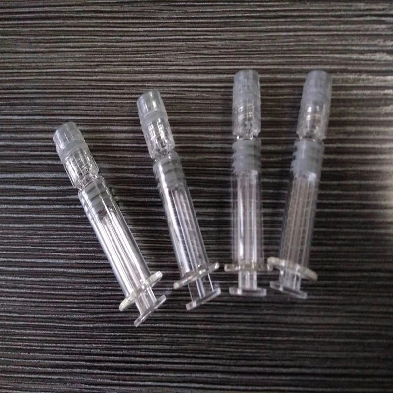 1ml Luer Lock Borosilicate Glass Syringe with 14G 16g Blunt Metal Tip Needle