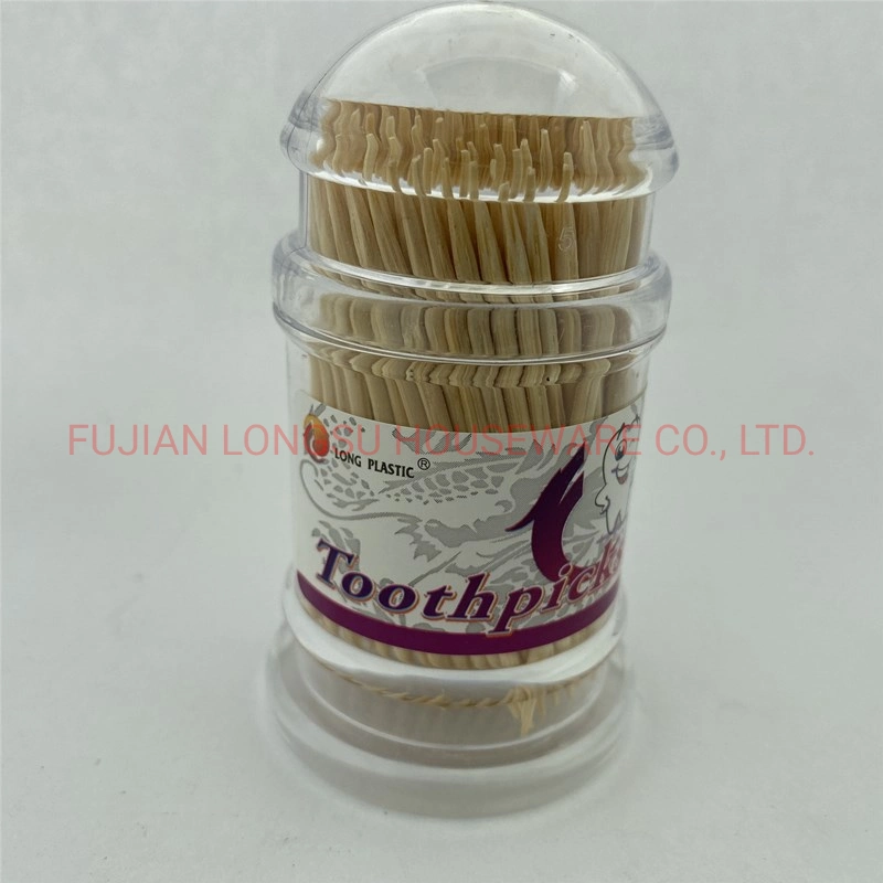 Wholesale Eco-Friendly Interdental Brush Bamboo Tooth Pick Biodegradable Bamboo 2.0mm Toothpicks for Party/Hotel