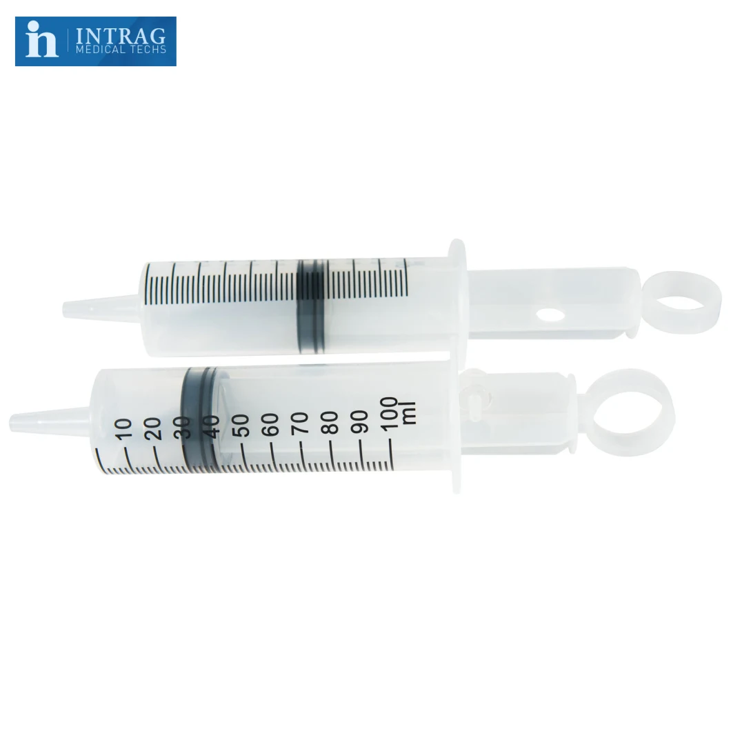 Disposable Syringe with Catheter Tips 50, 60ml, 100ml, 150ml, 200ml, 250ml