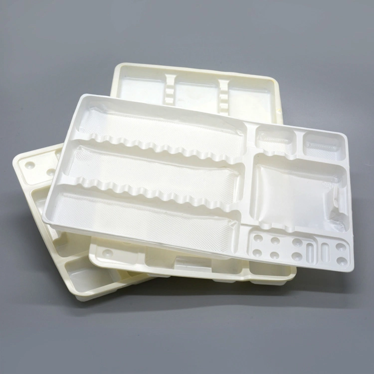 Disposable Dental Divided Tray/Plastic Factory Tray