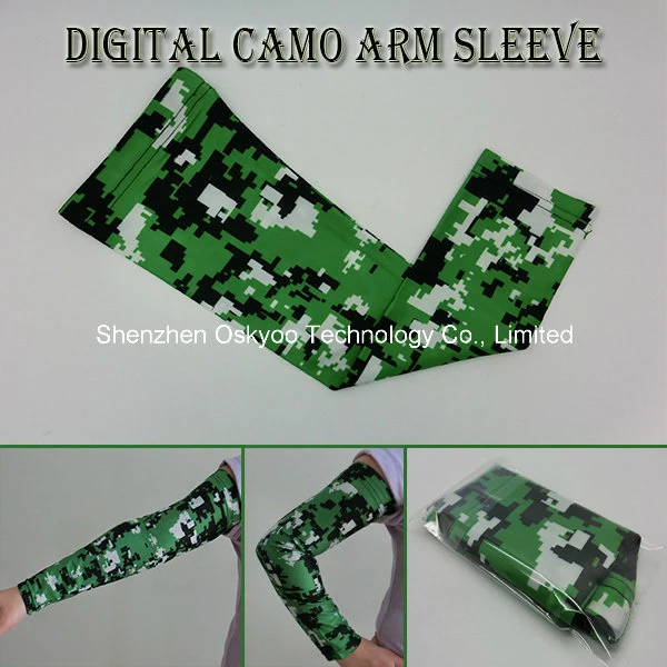 Customize Compression Arm Sleeve Digital Camo Sun Protection Hand Sleeve