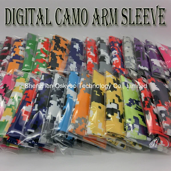 Customize Compression Arm Sleeve Digital Camo Sun Protection Hand Sleeve