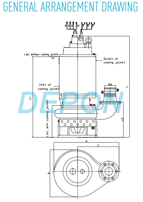 3m High Volume River Submersible Pump Sand Suction Machine