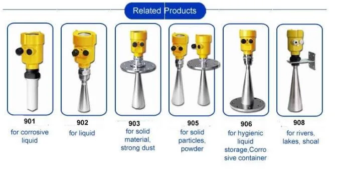 Radar Level Transmitter 4-20mA Output Liquid Oil Tank Level Sensor Supplier