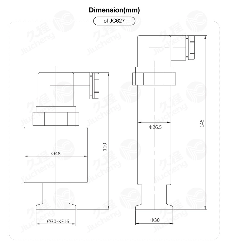 Jc627 Vacuum / Absolute Pressure Transmitter