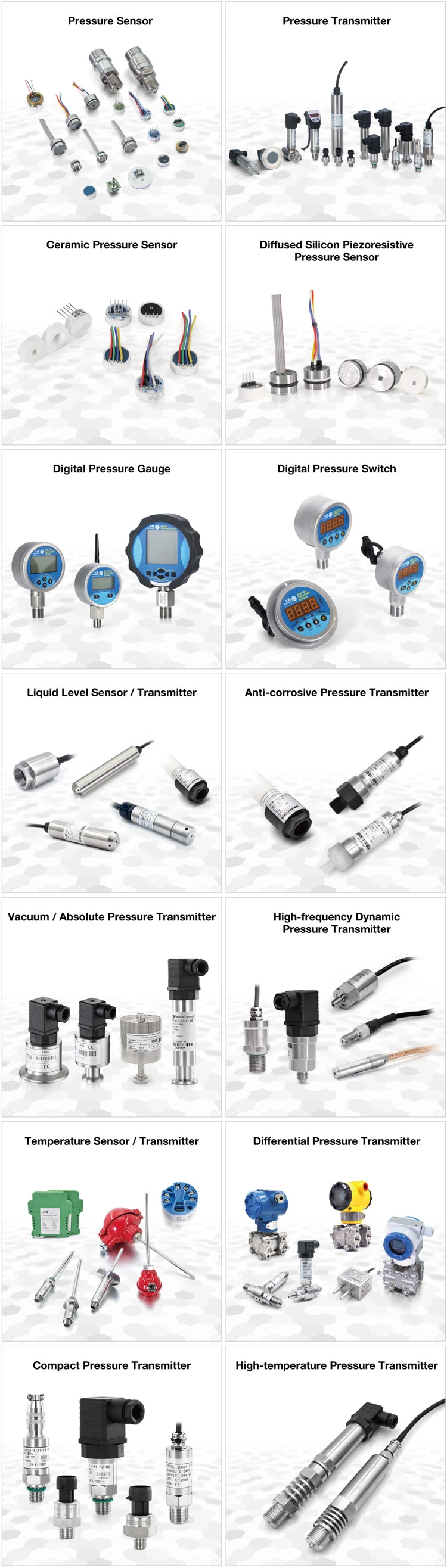 Jc627 Vacuum / Absolute Pressure Transmitter