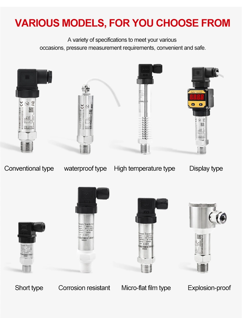 350bar Hydraulic 4-20mA 2088 Type Huba Control Pressure Transmitter