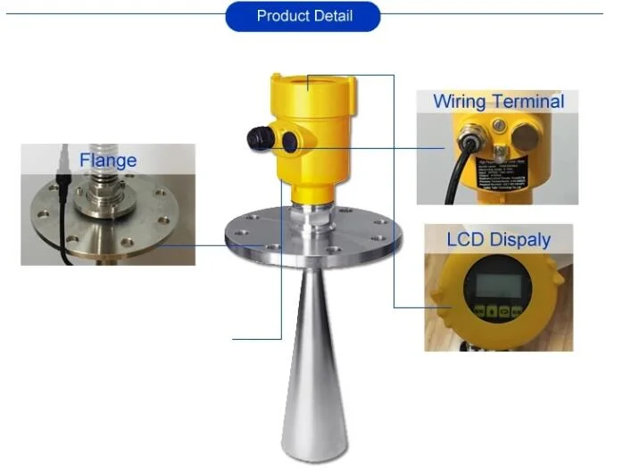 Radar Level Transmitter 4-20mA Output Liquid Oil Tank Level Sensor Supplier