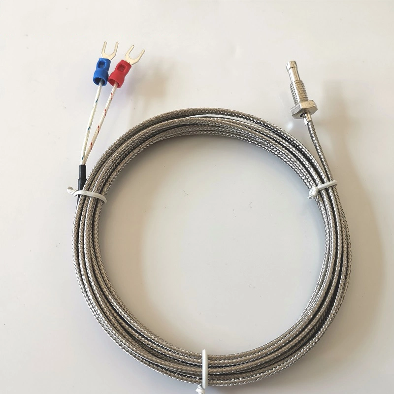 J Type Industrial Temperature Controller Probe Thermocouple Temperature Sensor