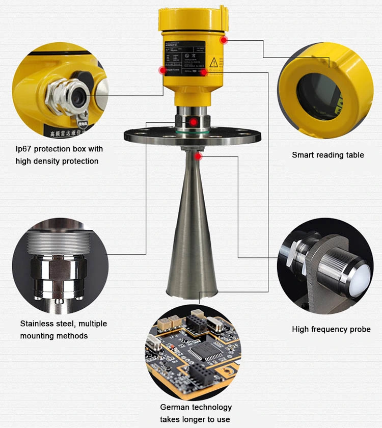 Explosion-Proof High Pressure 26GHz Radar Level Transmitter Radar Level