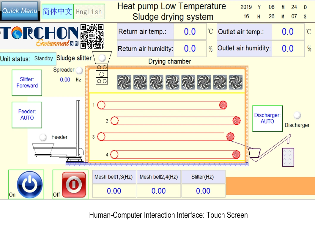 Sludge Dewatering Machine Sludge Drying System Sludge Dryer