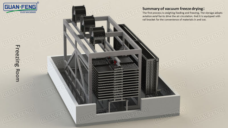 Industrial Freeze Dryer Royal Jelly Lyophilized Machine
