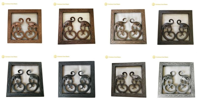 Wrought Iron Door Hardware Entry Door Black Iron Doors