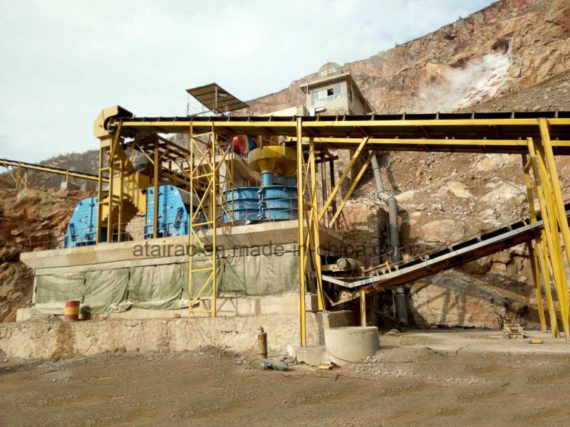 Pfl Vertical Complex Crusher for Iron/Gold/Copper Mine