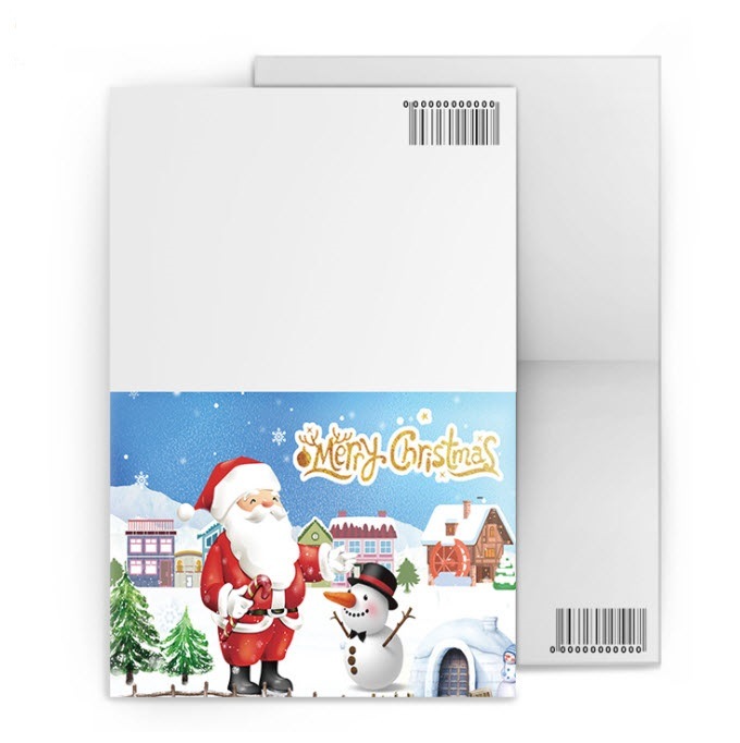 3D Lenticular Postcard 3D Printed Plastic Promotion 3D Gift Card