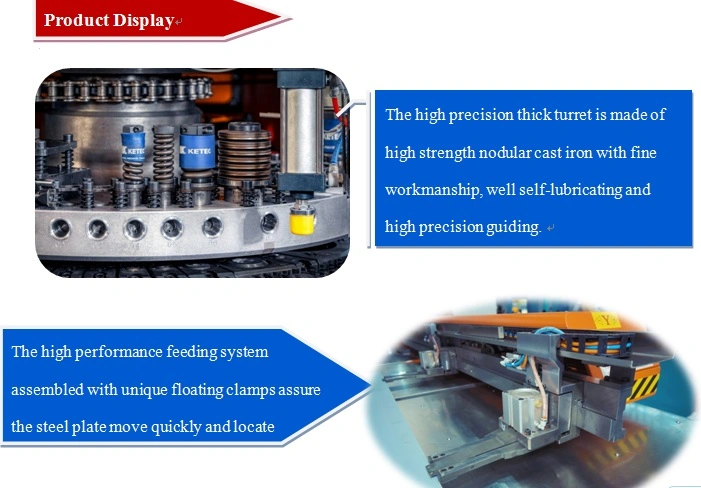 Servo Motor CNC Punching Machine, CNC Turret Punching Machine