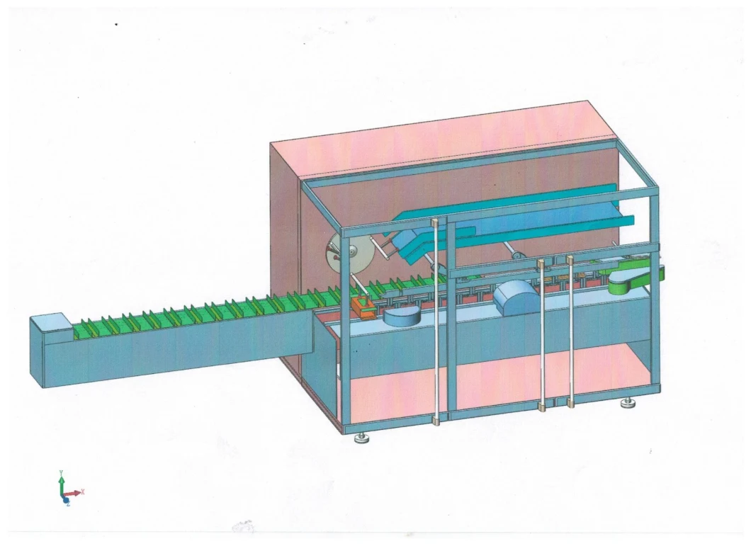 Automatic High Speed Pouch Cartoning Machine