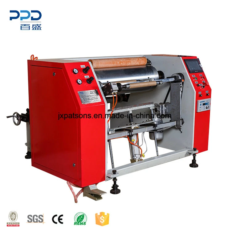 Easy Operate Aluminium Foil/Kitchen Foil Rewinding Machine