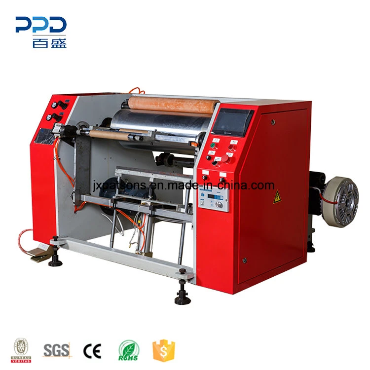 Easy Operate Aluminium Foil/Kitchen Foil Rewinding Machine