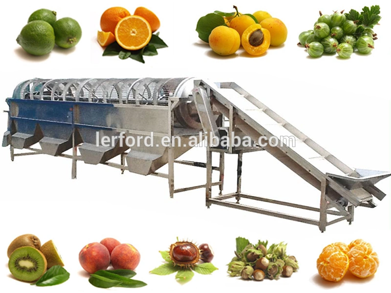 Vegetable Sorter Onion Classifying Machine Vegetable Sorting Machine