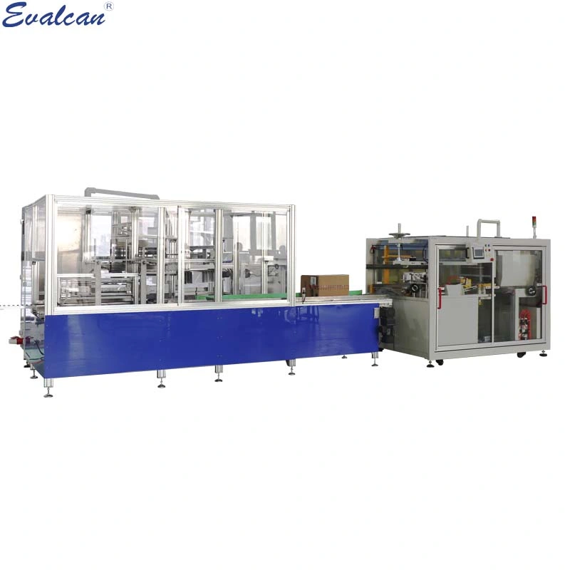 China Manufacturer Carton Case Box Forming Filling Cartoning Machine with Tape Sealing