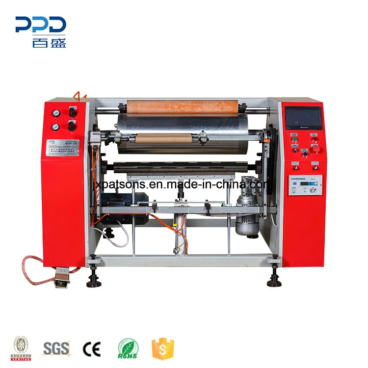 Easy Operate Aluminium Foil/Kitchen Foil Rewinding Machine