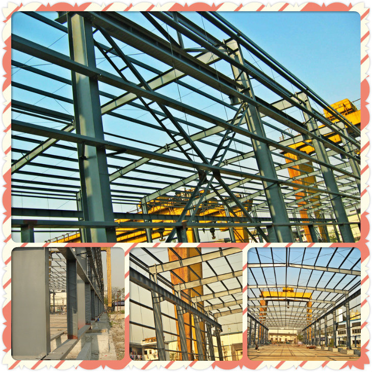 Structural Steel Fabrication Steel Structure Frame Storage Shed