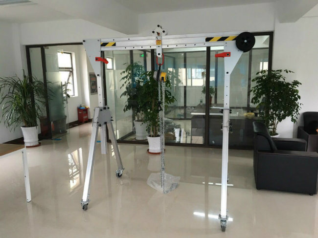 1ton Aluminium Lightweight Portable Gantry Crane