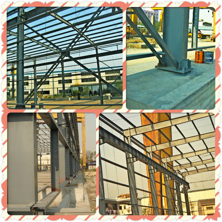 Structural Steel Fabrication Steel Structure Frame Storage Shed