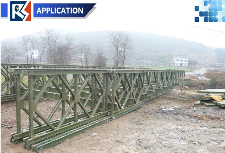 Quick Build Prefabricated Steel Structure Bailey Bridge