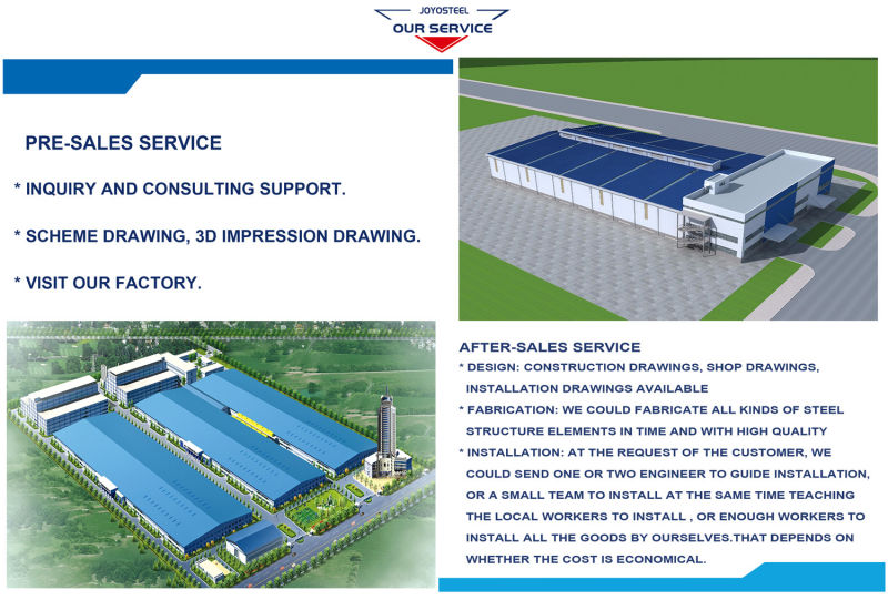 Export Large Welding Service Steel Buildings Steel Structure Warehouse