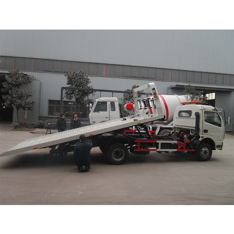 Tow Truck Wrecker 4*2 DFAC Light Truck Towing Conjoined Wrecker Tow Trucks for Sale