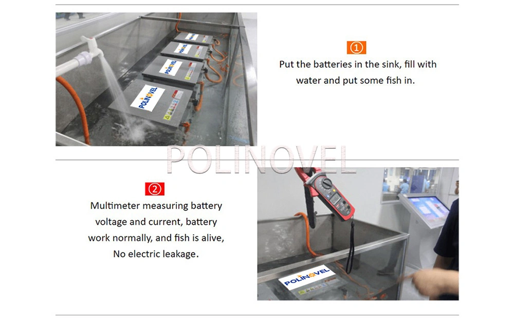 Polinovel 48V 150ah Forklift 72V 30ah 40ah 60ah 24 Volt Lithium Ion Trolling Motor Battery Supplier