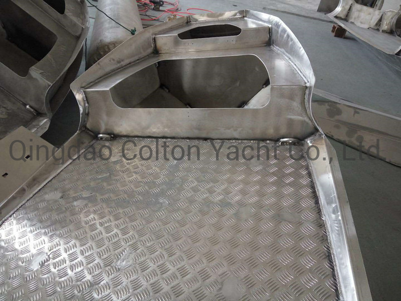 Aluminum Rigid Inflatable Fishing Boats, Aluminum Fishing Boat and Rib Boat with Engine