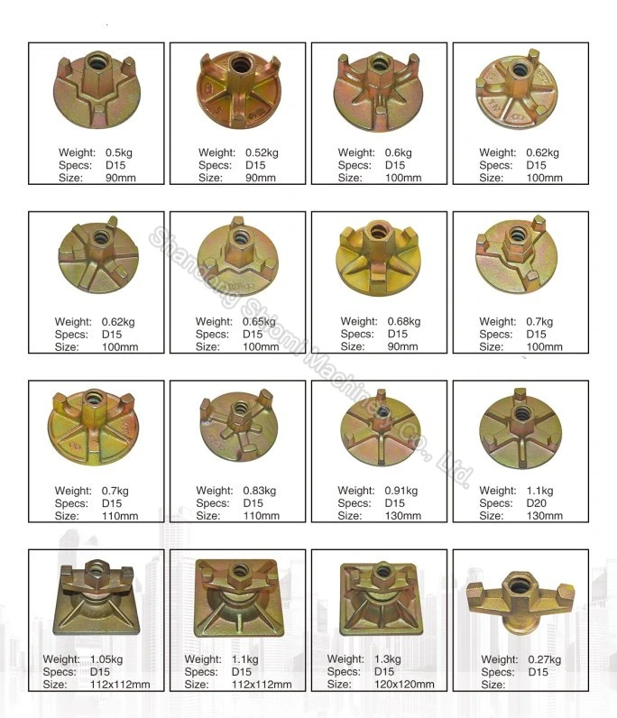 Forged Wing Nut /Scaffold Formork Wing Nut, Forged Square Plate Wing Nut