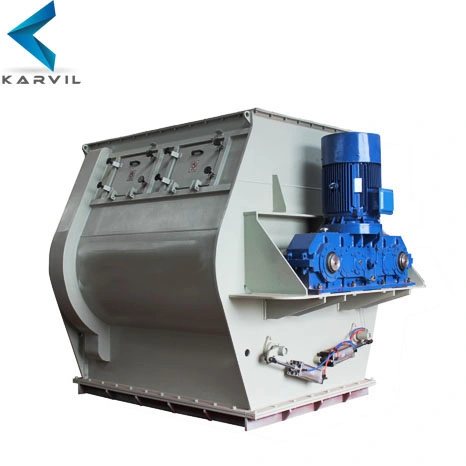 Dual Shaft Non Gravity Powder Paddle Mixer 2000L