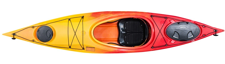 14FT Sit on Top Kayak Plastic Fishing Boat