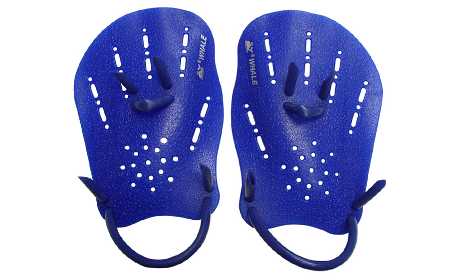 Blue Trax Paddles Fashion Design Rubber Silicone Swimming Paddles Palms for Training