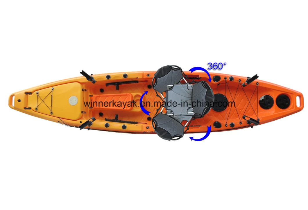 Plastic Fishing Boats Kayak with Paddle for Recreation