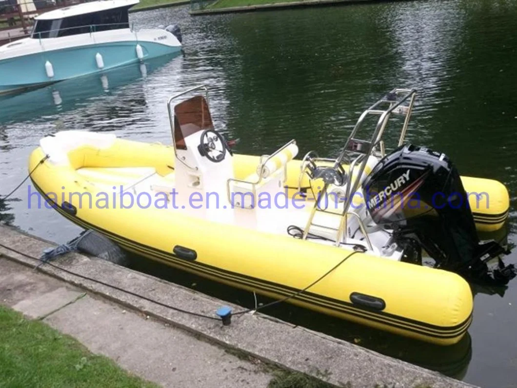 17feet 5.2m Offshore Boat Cabin Boat Panga Rescue Boat Military Patrol Boat Coastwise Boat Luxury Boat Fiberglass Hull Inflatable Boat Rib Motor Boat Rigid Boat