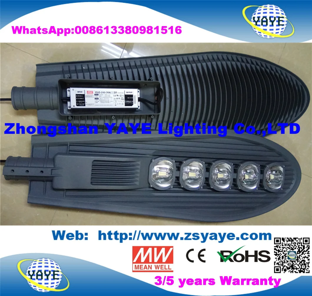 Yaye 18 Best Sell Competitive Price Ce/RoHS/ 2/3/5 Years Warranty COB 150 Watt LED Street Light/ LED Road Lamp/LED Highway Light
