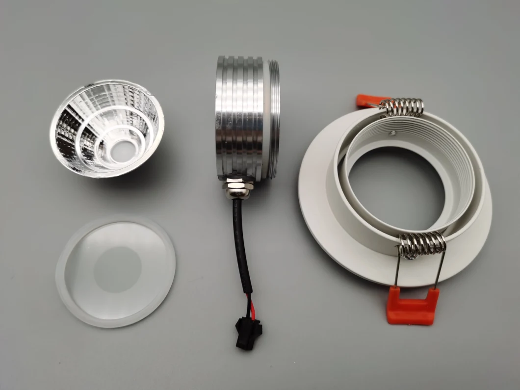 LED Waterproof IP65 bathroom Restaurant Kitchen Aluminum + Creecob 3000K/4000K/6500K Recessed COB Down Light